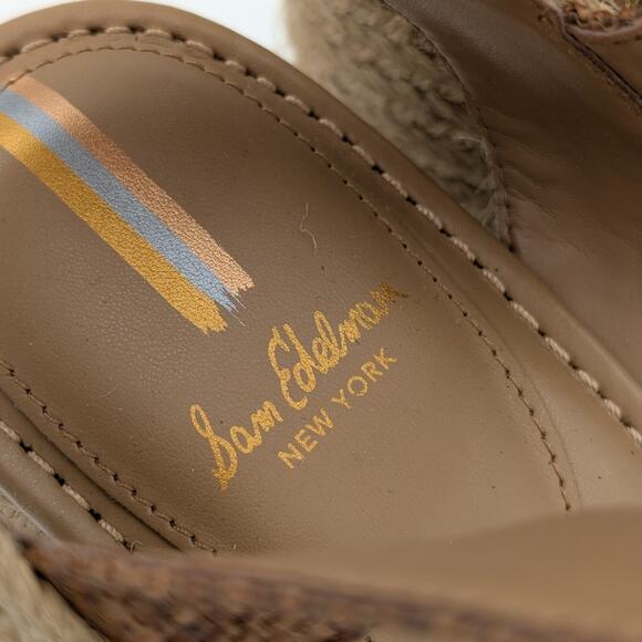 Sam Edelman Vada Espadrille Wedge Heel Platform Sandals Women's Size US10 EU41 - Picture 10 of 11